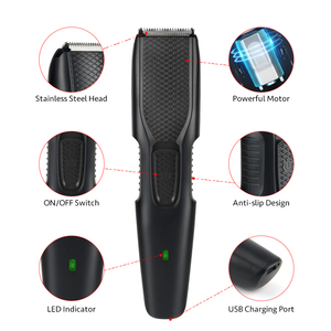 Pritech कस्टम दाढ़ी ट्रिमर नई कम कीमत वाले बालों के ट्रिमर रिचार्जेबल हेयर क्लिपर - Product Image 2