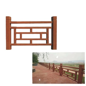 RF trang trí sân vườn Hàng rào nhựa khuôn nhà sản xuất giàu kinh nghiệm giá bán buôn bền nhựa bê tông hàng rào khuôn - Product Image 1