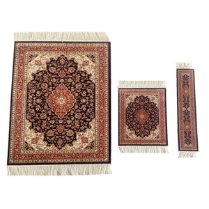 Set Regalo di Prodotti in Stile Persiano: Sottobicchieri a Forma di Tappeto, Tappetini per <span class=keywords><strong>Mouse</strong></span>, Segnalibri a Forma di Tappeto - Product Image 2