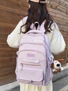 <span class=keywords><strong>Sac</strong></span> <span class=keywords><strong>à</strong></span> <span class=keywords><strong>dos</strong></span> tendance et durable pour femmes, hommes, lycéens, style workwear, grande capacité 25-<span class=keywords><strong>50L</strong></span>, avec coussin d'air, en nylon, fermeture éclair - Product Image 2