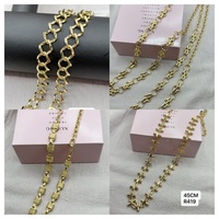 Collier chaîne cubaine personnalisée en cuivre plaqué or 14 carats, style hip-hop, vente en gros de bijoux XUPING