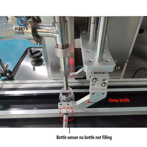 Tự động khí nén piston bơm Dispenser 1 vòi phun mỹ phẩm băng tải chăm sóc da kem điền máy dây chuyền sản xuất - Product Image 6