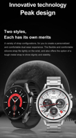 Smartwatch alla Moda con Auricolari 2-in-1, Impermeabile IP67, Cassa in Lega, Display IPS, Monitoraggio del Sonno, Schermo 41-43mm, Unisex