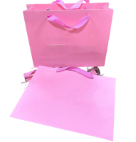 Maßgefertigte Kunstpapier-Tragetaschen Laminierung Heißprägung für Unternehmens-Werbeartikel Luxus-Karton-Geschenktasche