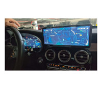 Reproductor de DVD para Auto de 12.3 Pulgadas, Radio Android con Pantalla Táctil, Navegación GPS, Carplay para Mercedes-Benz Clase C W205/GLC 2015-2018