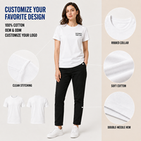 T-shirt en coton respirant à imprimé poitrine, couleur unie, décontracté, grande taille, confortable et doux, design personnalisé par le fabricant