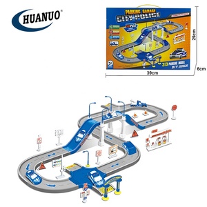 Enfants véhicule <span class=keywords><strong>jouet</strong></span> ville Police sauvetage 3 étage piste bricolage <span class=keywords><strong>Parking</strong></span> <span class=keywords><strong>Garage</strong></span> <span class=keywords><strong>jouet</strong></span> voiture <span class=keywords><strong>Parking</strong></span> pour enfants garçons - Product Image 2