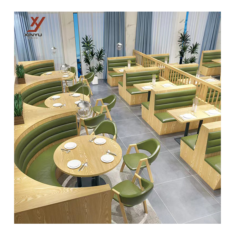 Half Circle Restaurant Sofa Cabines U Forma Round Booth Seating Mesas De Jantar De Luxo Set Restaurant Booth Seating