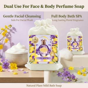 Sapone Profumato Floreale Madam Ranee Vivid Vert, Sapone Naturale con Oli Vegetali per una Pulizia Delicata, Fragranza a Lunga Durata per Viso e Corpo - Product Image 4
