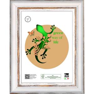 Cornice DURAN in legno e Crylex noce 50x70cm - Product Image 1