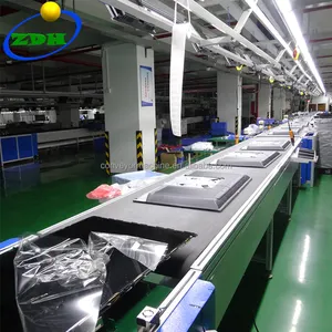 Hongdali Supply Assembly Line LED TV Making Machine with Belt Conveyor