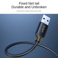 Cable USB 3.0 Tipo A Macho a Macho (M/M) Azul, Cable AM a AM de 1M 2M para Transferencia de Datos