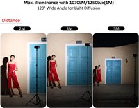 Lumière vidéo LED CRI95+, panneau lumineux photo portable pour appareil photo, intensité réglable pour appareil photo reflex numérique, caméscope avec batterie VL-162T