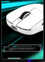 Souris optique sans fil rechargeable R1 SE 2.4G BT à longue autonomie et haute résolution pour les joueurs professionnels - Souris de jeu