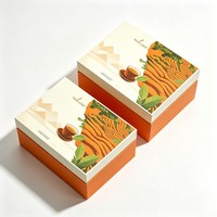 Boîte cadeau vide en papier personnalisée, boîte en papier blanc ivoire avec insert, boîte rectangulaire en carton, coffret cadeau de thé vert matcha