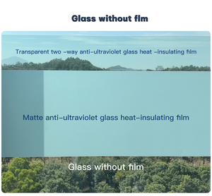 %92 Yüksek Isı Yalıtımı %99 UV Korumalı Güneş Kremi Kaplama Filmi Kendinden Yapışkanlı Modern Dekoratif Bina Yalıtımı - Product Image 5