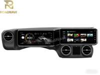 Écran Android double 12,3 pouces RoadNavi pour Jeep Wrangler JK 2011-2017, autoradio numérique