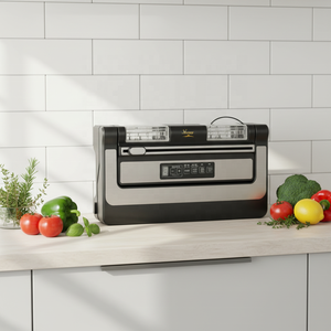 Machine de mise sous vide électrique, classe énergétique, corps en plastique, multifonctionnelle, pour sceller les articles secs et humides - Product Image 6