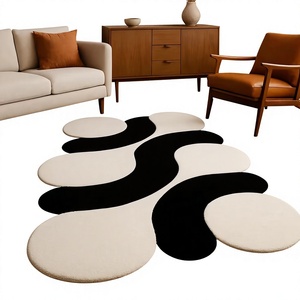 Latest Luxury Custom Design Hand Tufted Wool Area Carpet Wholesale Hand Tufted Carpet for Living Room For INDIAN TEXTILES H/L - Product Image 1