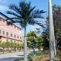 Arbre artificiel en métal, cocotier, palmier, arbre d'extérieur