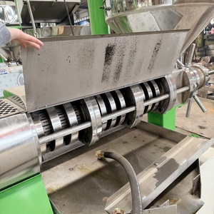 Machine d'extraction d'huile commerciale 6LY-180, 300-350 kg/h, entièrement automatique, en acier inoxydable, production d'huile comestible - Product Image 5