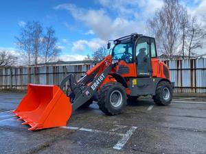 Высококачественное оборудование Everun ER416T по заводской цене, небольшой дизельный передний ковш, сочлененный компактный мини-колесный погрузчик - Product Image 4
