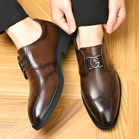 Mocassins en microfibre pour hommes les plus populaires – Chaussures de bureau décontractées et habillées pour hommes – Chaussures de luxe tendance pour mariage et soirée