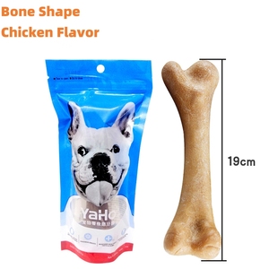 Fabrication en gros en forme d'os surdimensionné en forme de brosse à dents dents à mâcher pour animaux de compagnie nettoyage collations pour grand chien - Product Image 3