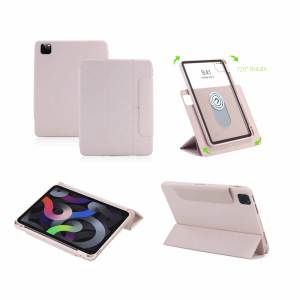Nouvelle Housse Magnétique Rotative et Réglable en Hauteur pour Tablette, Modèle 2026, Étui Pliable Multi-Angles 3+Y Séparable en Cuir et TPU - Product Image 1