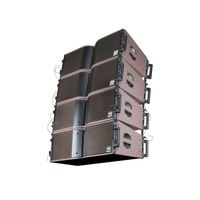 Sistema de Sonido Line Array KR210 con Dos Altavoces Pasivos de 10 Pulgadas, Subwoofer Profesional Line Array LA210 de 18 Pulgadas SB18 IIi para Grandes Escenarios