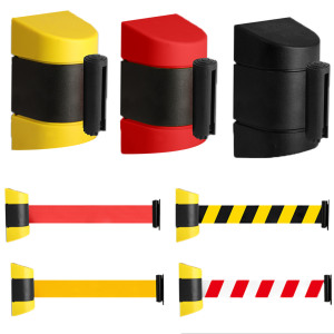 蛍光ロゴ印刷2M5M10Mマグネット<span class=keywords><strong>Tensa</strong></span>バリア付きプラスチック格納式壁掛けベルトバリア - Product Image 1