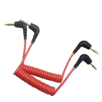 Câble adaptateur TRS 3,5 mm vers TRRS 3,5 mm pour micros RODE SC7 SC2, Video MIC Wireless GO et micros de type Mics