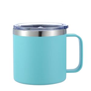 304 Stainless Steel Insulated Water Cup <b>Double</b> <b>Wall</b> Coffee Mug with Handle and Lid for Office and Household - Product Image 4