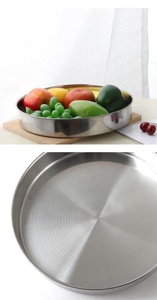 Nicety Verschiedene Größen Multifunktionale Edelstahl Runde Kuchenplatte Teller für die Küche - Product Image 6
