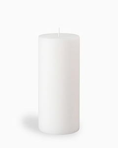 Bougie Pilier en Paraffine Blanche Sans Fumée pour Décoration d'Intérieur, Bougies Votives LED Sans Flamme à Télécommande pour Noël et Halloween - Product Image 2