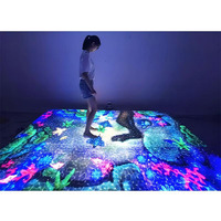 500X500Mm Interior P1.9 P2.5 P2.6 P2.9 P3.9 Pista de baile interactiva Pantalla LED Pantalla de azulejos de video para eventos Bar Feria comercial