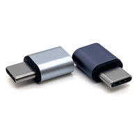 Adaptateur USB-C mâle vers femelle L19 en aluminium, connecteur OTG pour transmission de données, convertisseur protégé OTP