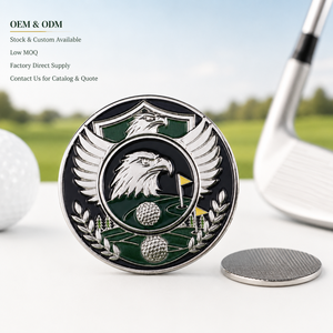 Custom Enamel Magnetic <b>Golf</b> Ball Marker Double-Sided Design for <b>Golf</b> Club Tournament and Pro Shop Supply - Product Image 4