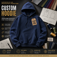 Fabricant de sweats à capuche brodés sur mesure |   Service de développement de designs streetwear |   Sweat-shirts pour hommes en molleton lourd 100% coton