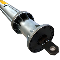 Brides de barre Kelly emboîtables pour plateforme de forage rotative, matériau Q345B, processus d'interverrouillage et de friction pour MAIT HR 180