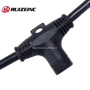 공장 공급 링 2 전원 코드 연장 4 코어 암 커넥터 DC 케이블 - Product Image 3