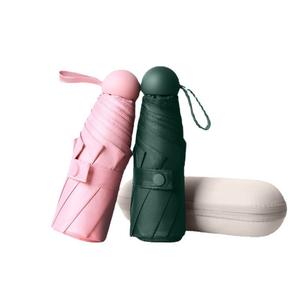 <span class=keywords><strong>Mini</strong></span> parapluie <span class=keywords><strong>ultra</strong></span>-léger à 50% poches de bonne qualité, pliable et anti-UV, avec logo personnalisé, capsule <span class=keywords><strong>mini</strong></span> parapluie UV - Product Image 2