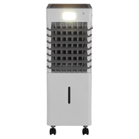 Refroidisseur d'air évaporatif portable YanTuo MY2030 à énergie solaire 30W, réservoir 15L, ventilateur DC rapide, lumière anti-moustiques LED, pour voiture et camping