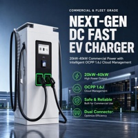 Stasiun Pengisian Daya Cepat EV DC Baru ZHK 40-240kw untuk Penggunaan Komersial Level 3 Supercharger