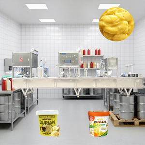 Machine d'emballage automatique de sauces en gobelets plastiques : Ketchup, Mayonnaise, Beurre de cacahuète, Miel, Pâte de tomate, Sauce <span class=keywords><strong>Mama</strong></span> Sita - Product Image 1