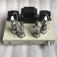 Amplificateur à tube de puissance à une seule sortie de classe A, rectificateur à double tube fait main, produit fini pour l'audio domestique