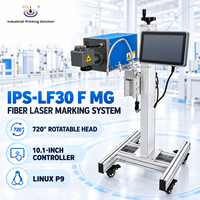 Machine de marquage laser IPS-LF30 F MG 30 Watt, machine de marquage laser industrielle, machines de marquage laser 1064nm