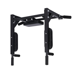 Gran oferta, barra extraíble Chin-up para puerta, barra de estación de inmersión montada <span class=keywords><strong>en</strong></span> la pared para el hogar, equipo de Fitness, accesorios de estación de inmersión para puerta - Product Image 4