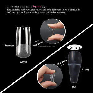 Bailarina francesa cuadrada corta para <span class=keywords><strong>uñas</strong></span>, <span class=keywords><strong>uñas</strong></span> artificiales, <span class=keywords><strong>Gelly</strong></span> mate - Product Image 5