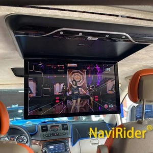 19 Inch <b>Android</b> 13 2+32GB <b>Car</b> Roof Monitor <b>TV</b> Flip Down for Mercedes - Benz Viano Video Player Universal <b>Car</b> HDMI Input USB FM - Product Image 2